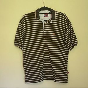 Large bugle boy polo like new. y2k style bugle boy polo from the early 00s